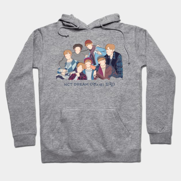 NCT Dream Fanart Kpop Hoodie by ArtByAzizah